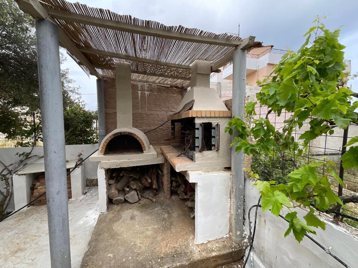 Anni House In Stavros Villa Bagian luar foto