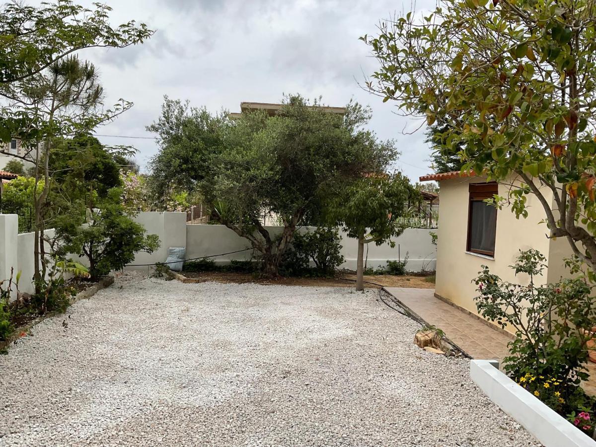 Anni House In Stavros Villa Bagian luar foto